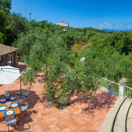 Villa Rusella With Terrace & Breathless Sea Views Massa Lubrense Exterior photo