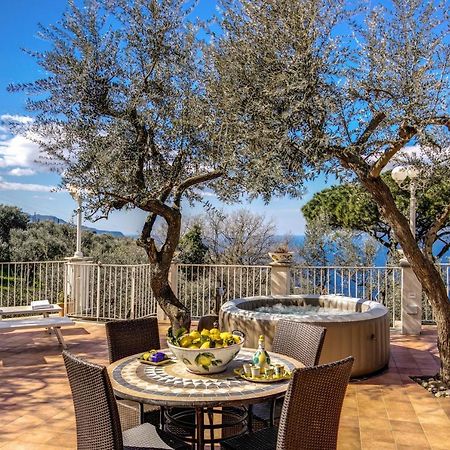 Villa Rusella With Terrace & Breathless Sea Views Massa Lubrense Exterior photo