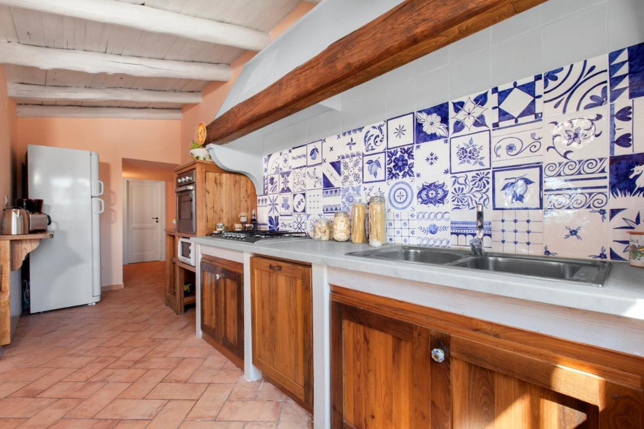 Villa Rusella With Terrace & Breathless Sea Views Massa Lubrense Exterior photo