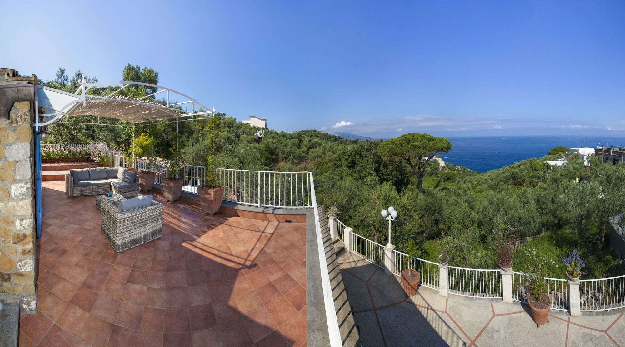 Villa Rusella With Terrace & Breathless Sea Views Massa Lubrense Exterior photo